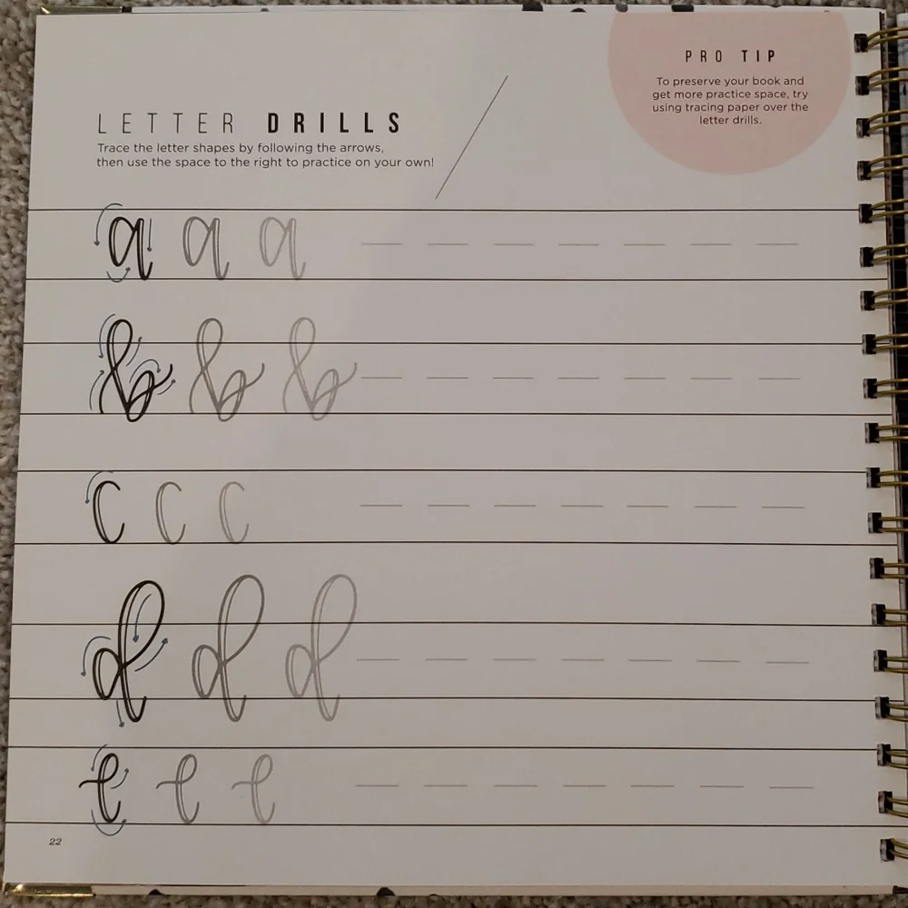 Hand Lettering 101 Book - Picture 2 of 5